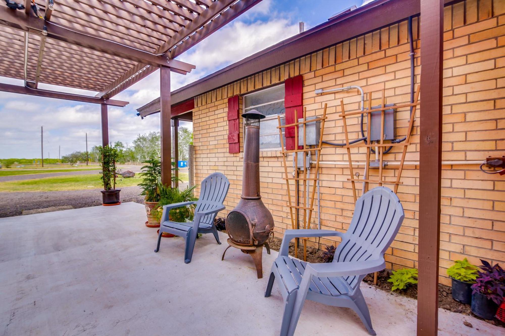 Classy San Benito Vacation Rental With Chiminea! Экстерьер фото